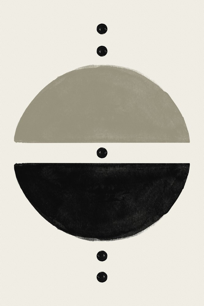 Abstract Geometric Balance by Ema Paraschiv