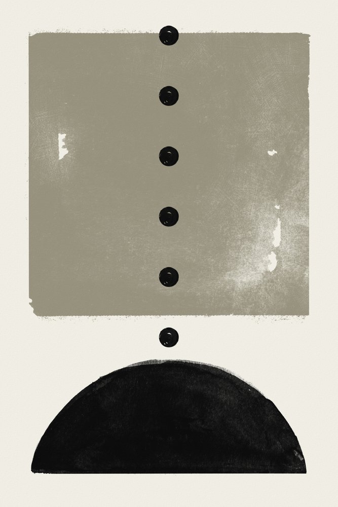 Abstract Geometric Balance by Ema Paraschiv
