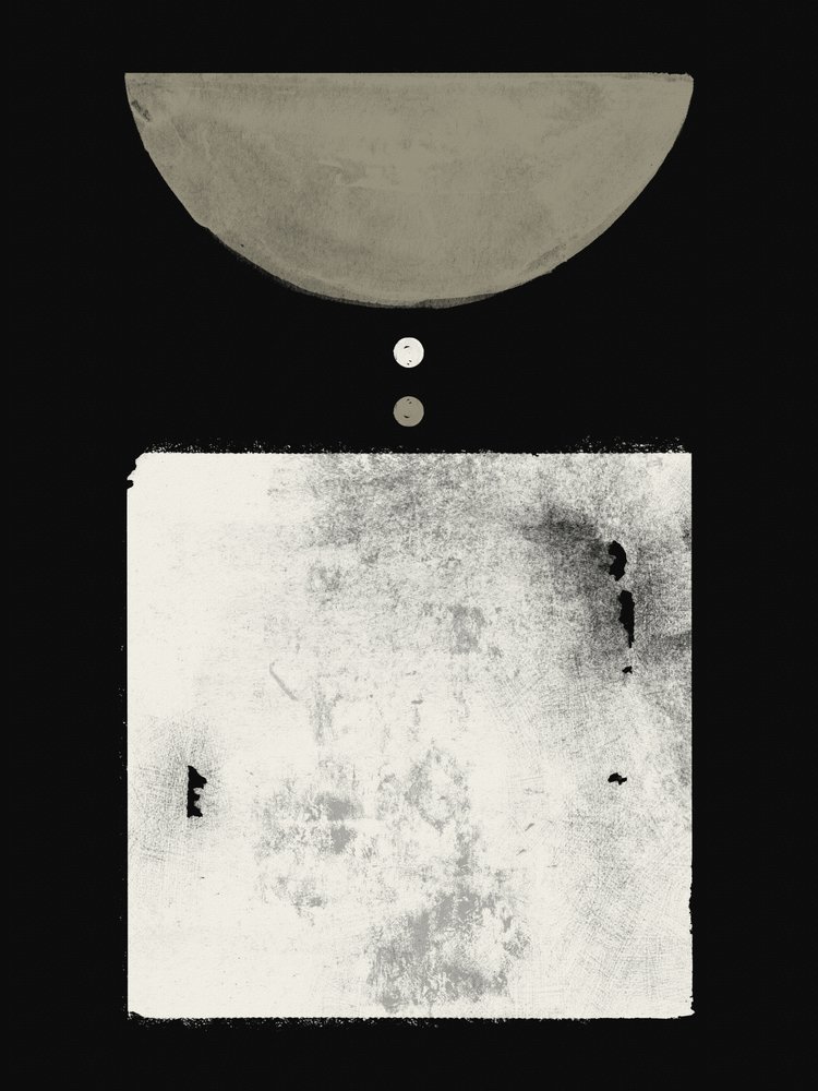Abstract Textured Shapes by Ema Paraschiv