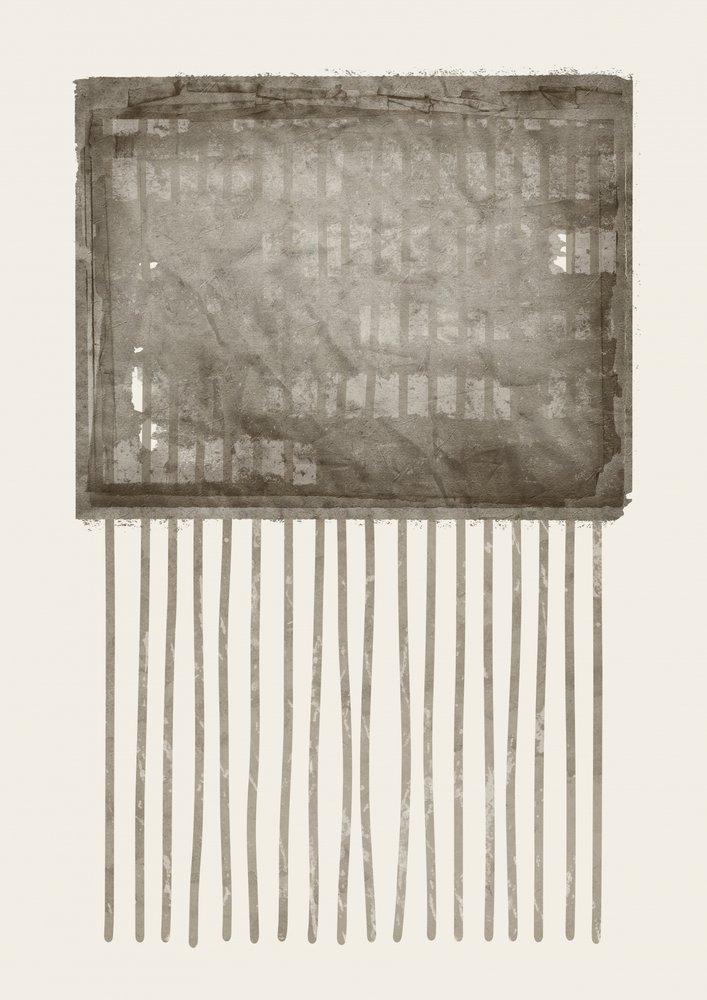 Aged Grid Form by Ema Paraschiv