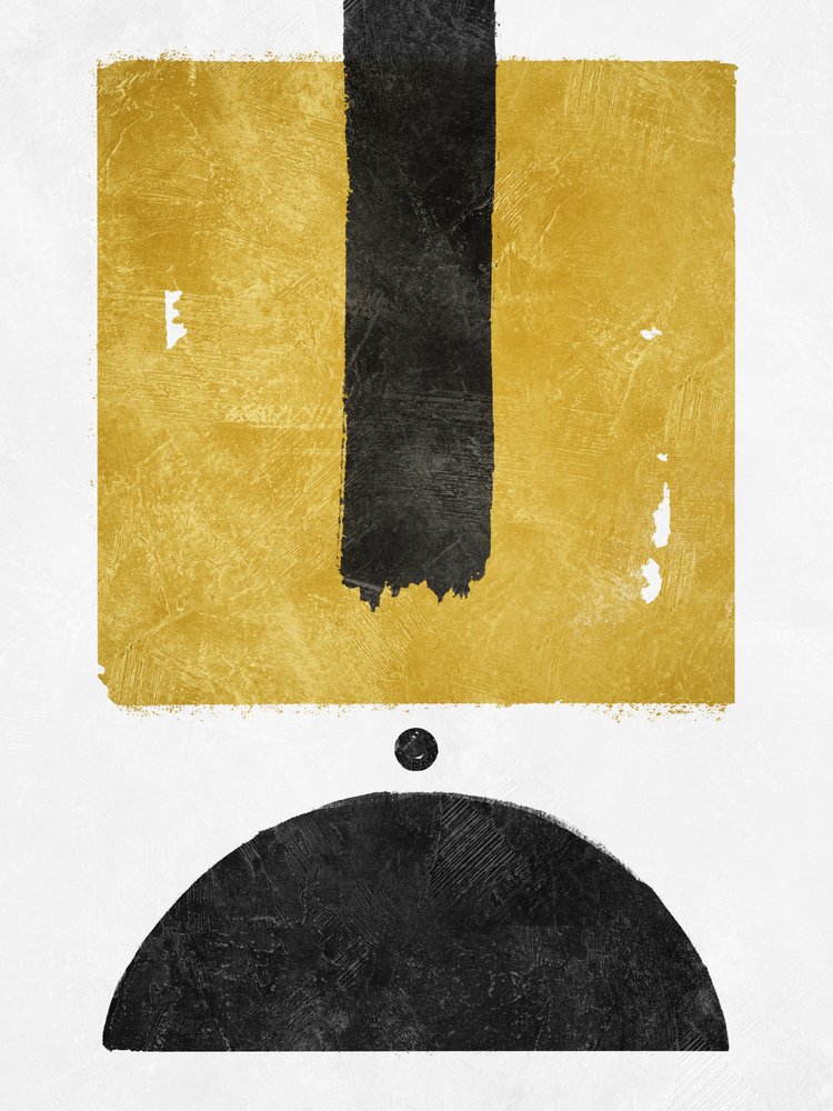 Gold Black Balance by Ema Paraschiv