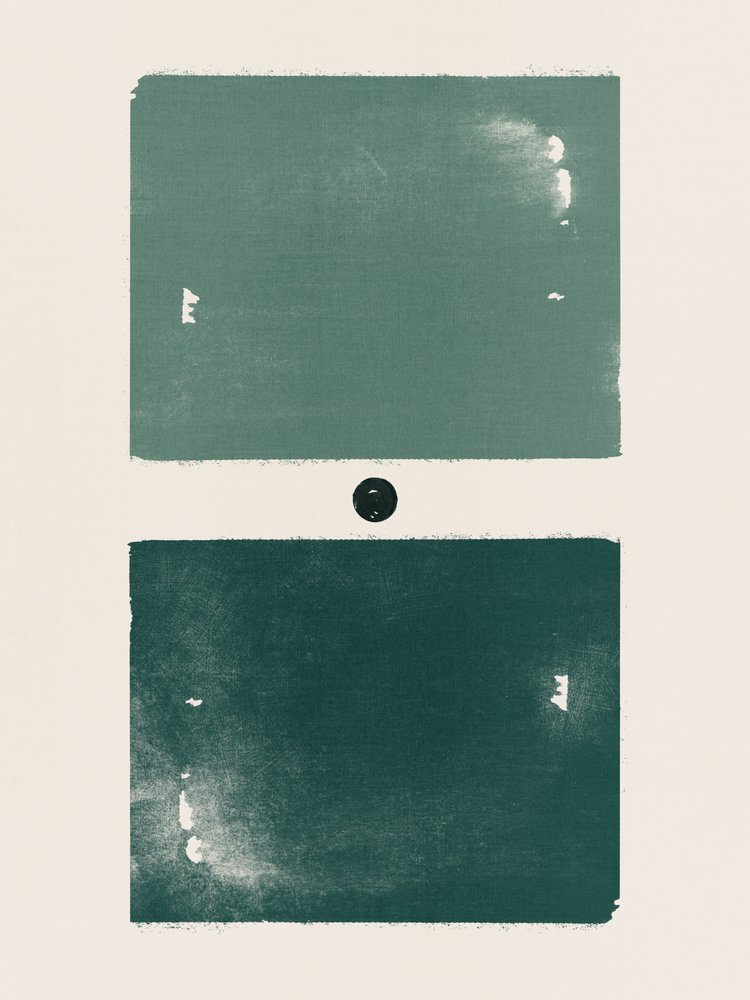 Green Color Blocks by Ema Paraschiv