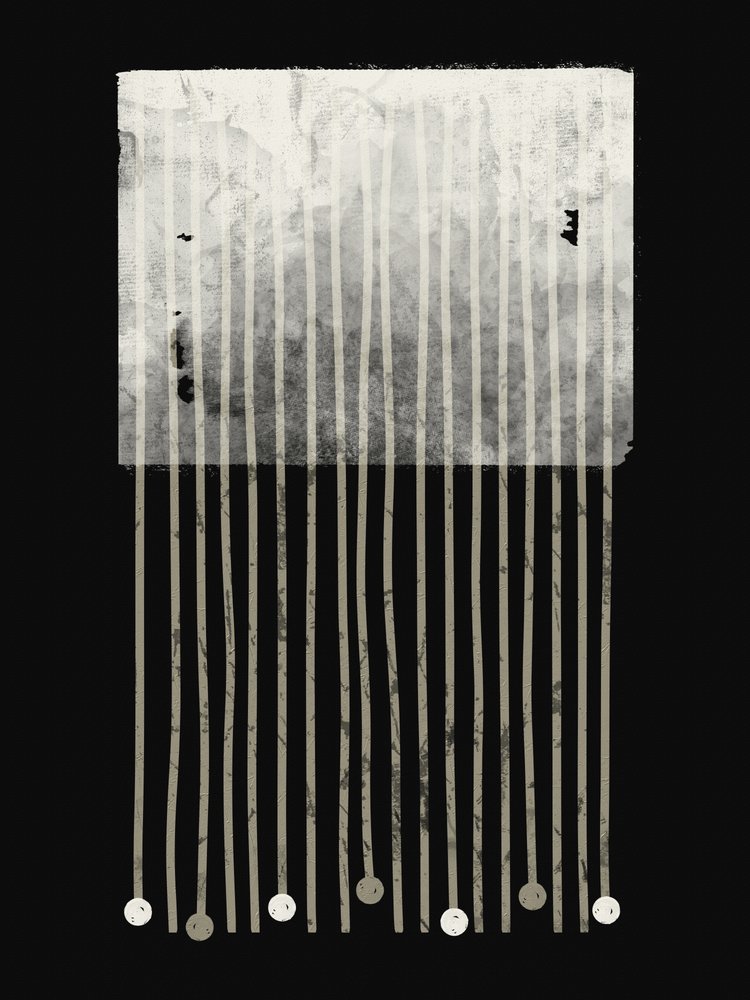 Minimalist Monochrome Lines by Ema Paraschiv