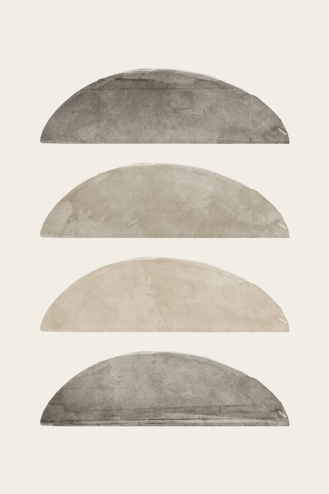 Stacked Neutral Arcs by Ema Paraschiv