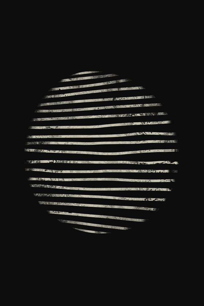 Striped Celestial Orb by Ema Paraschiv