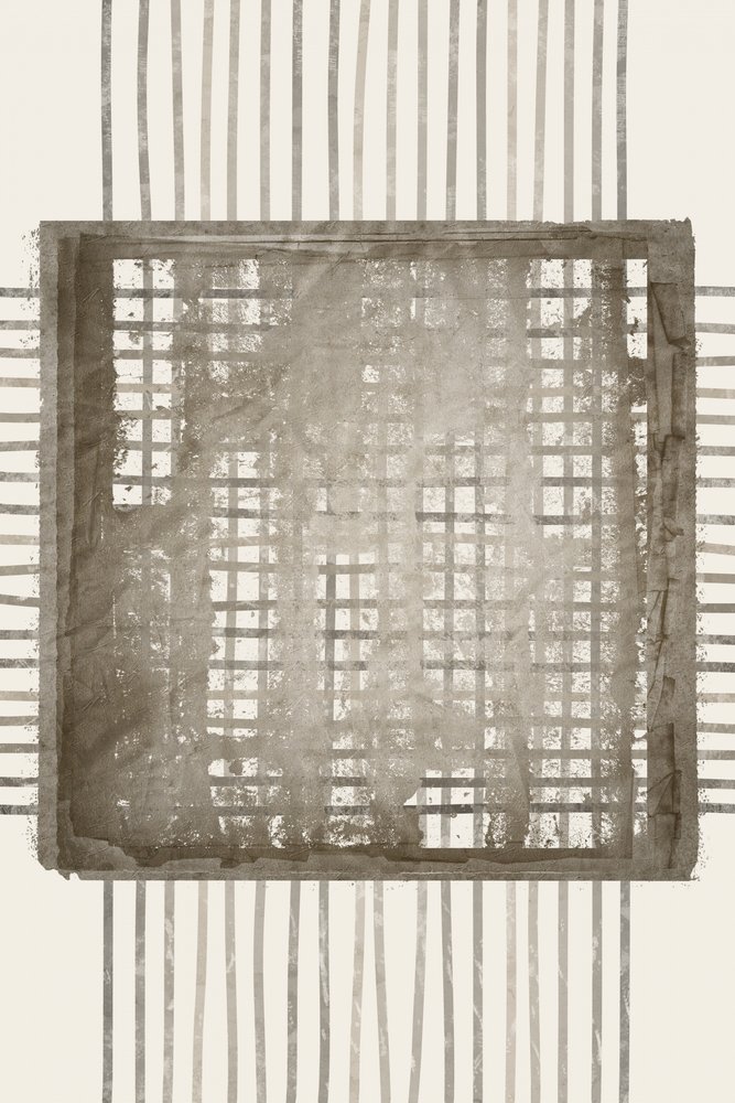 Textured Grid Frame by Ema Paraschiv
