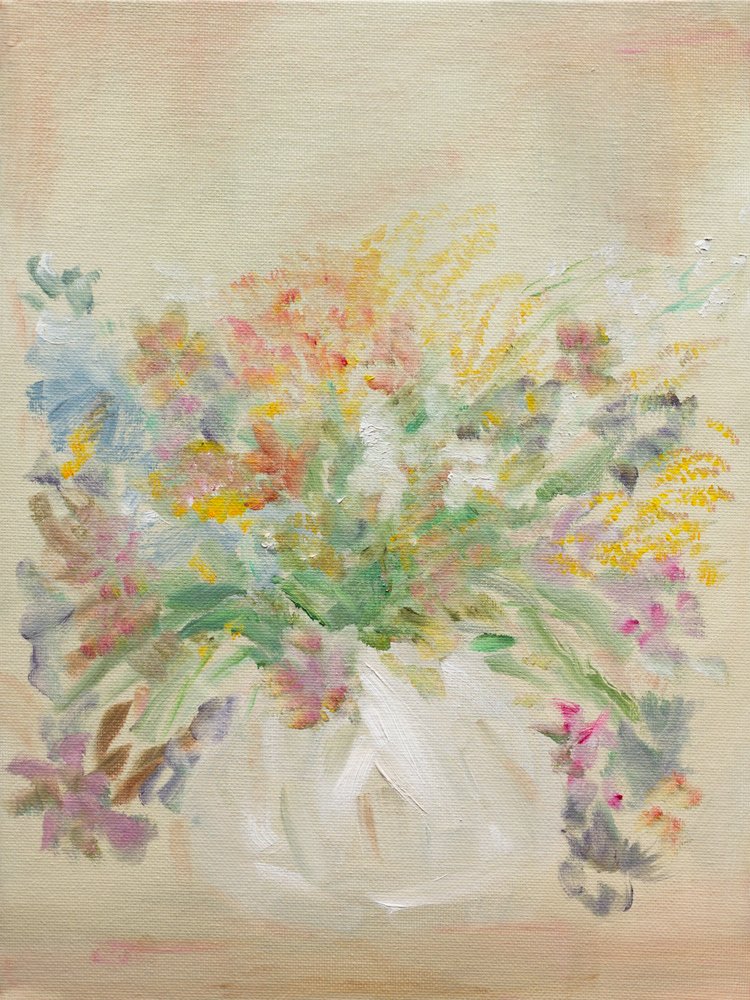Colorful Flower Bouquet by Emily Tingey