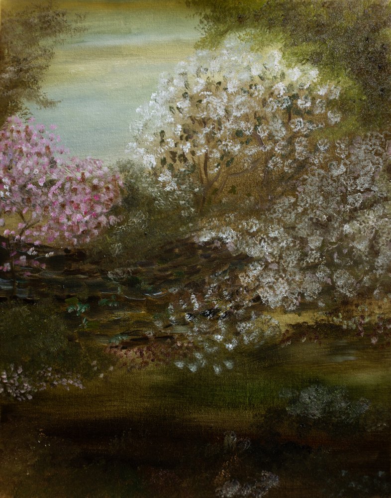 Spring Blossom Garden by Emily Tingey
