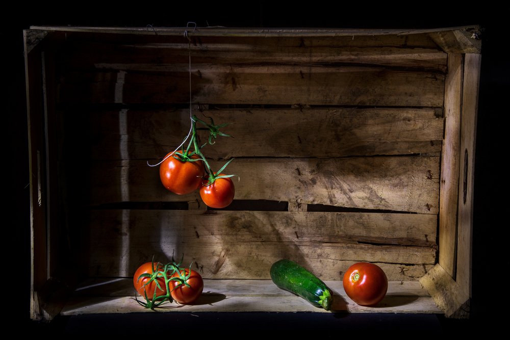 Rustic Harvest Crate by Felice Angelino