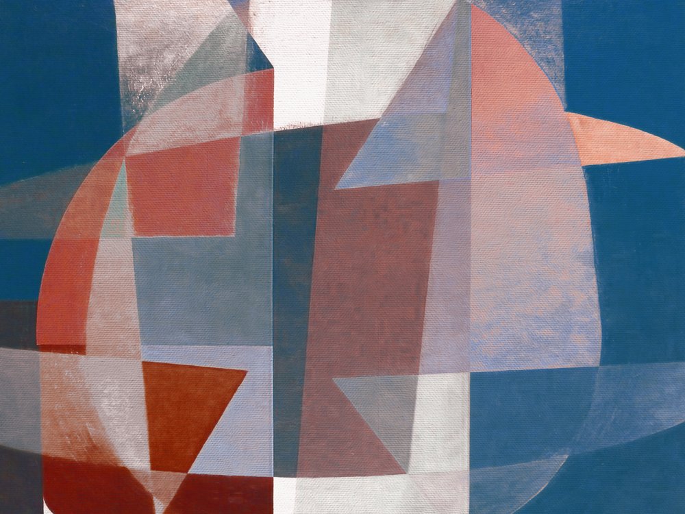 Modern Geometric Composition by Fernando Vieira