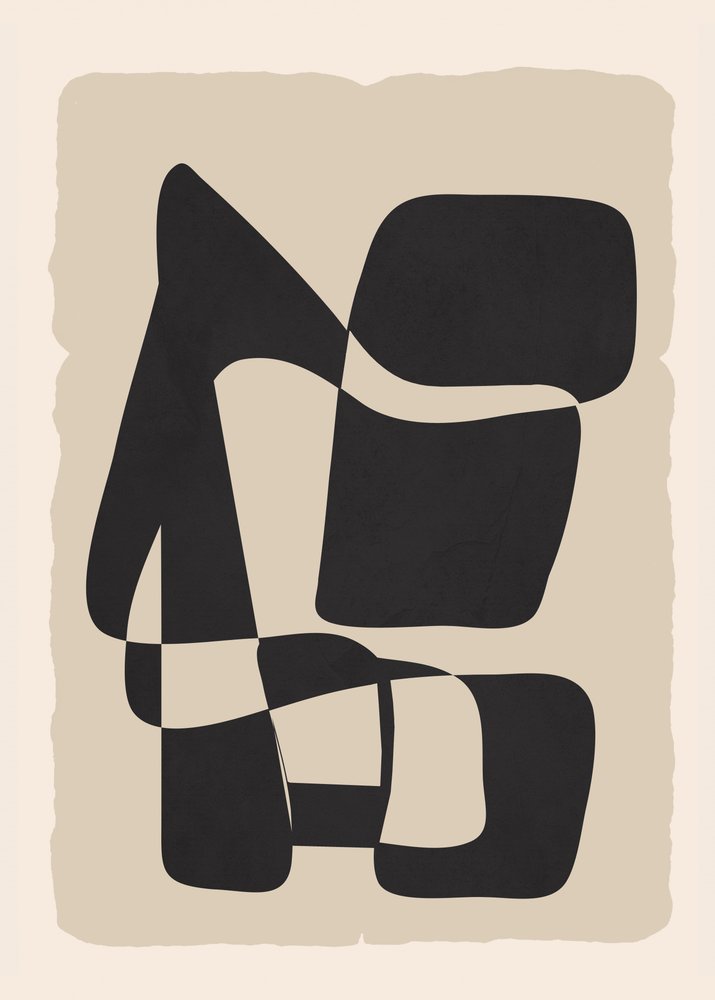 Modern Organic Shapes by Flow Line