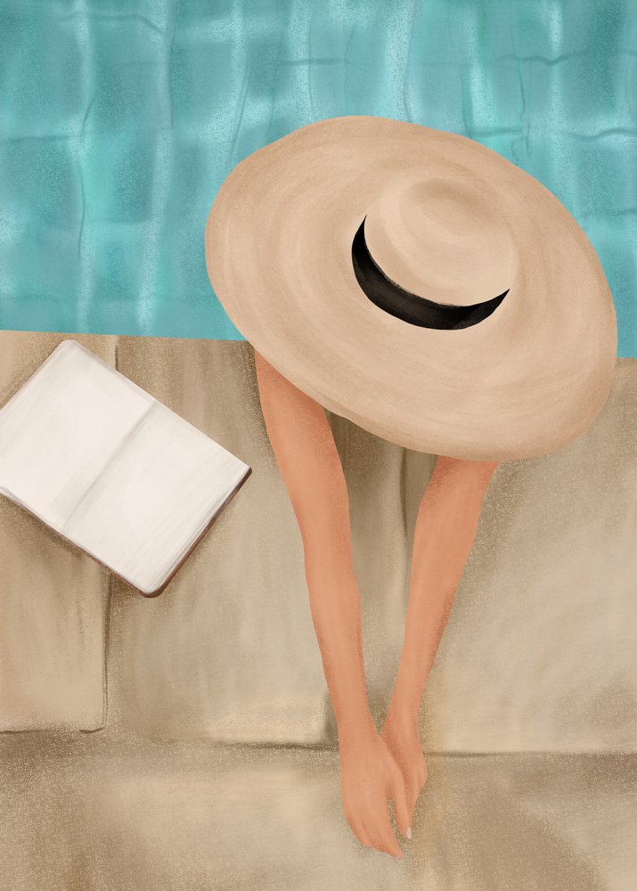 Summer Poolside Relax by Flow Line