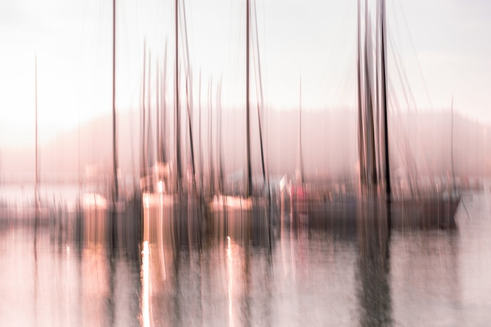 Blurred Marina Dream by Franco Tessarolo