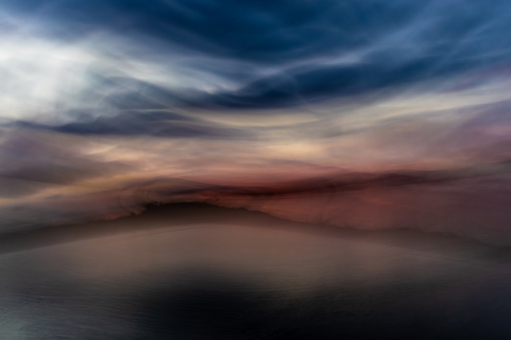 Ethereal Sky Reflection by Franco Tessarolo