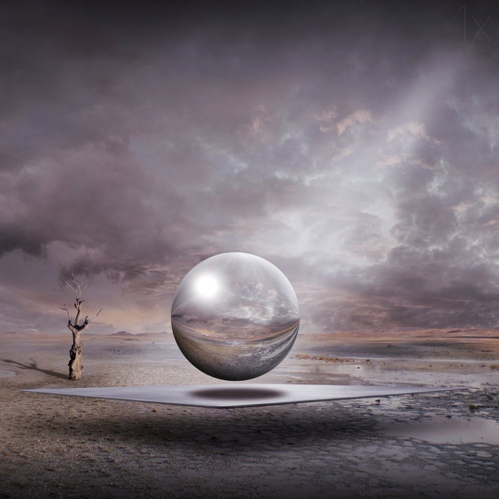 Surreal Desert Orb by Franziskus Pfleghart