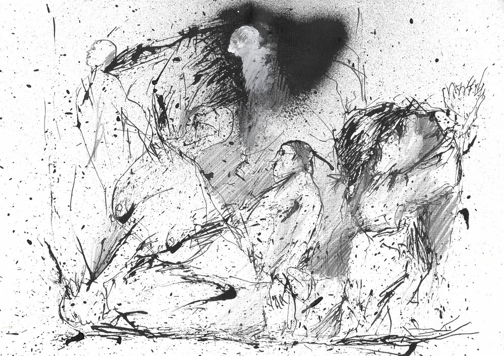 Expressive Human Figures by Frederic Belaubre