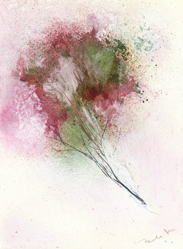 Vibrant Blossom Tree by Frederic Belaubre