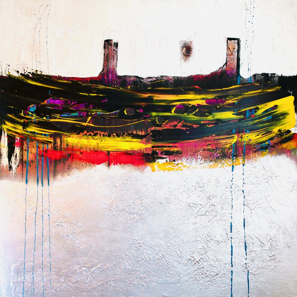 Dynamic Abstract Skyline by Fredrik Olsen