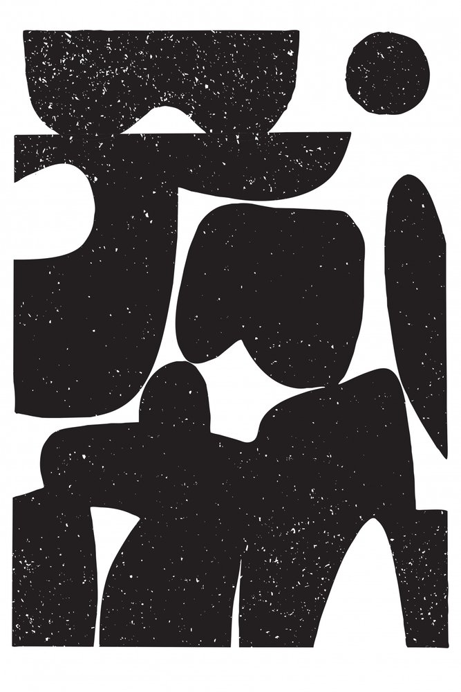 Modern Abstract Figures by Fun Qui