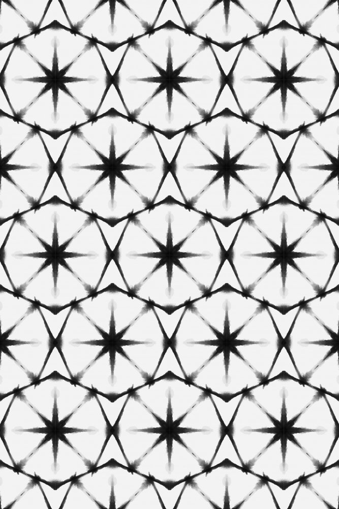 Shibori Star Pattern by Fun Qui