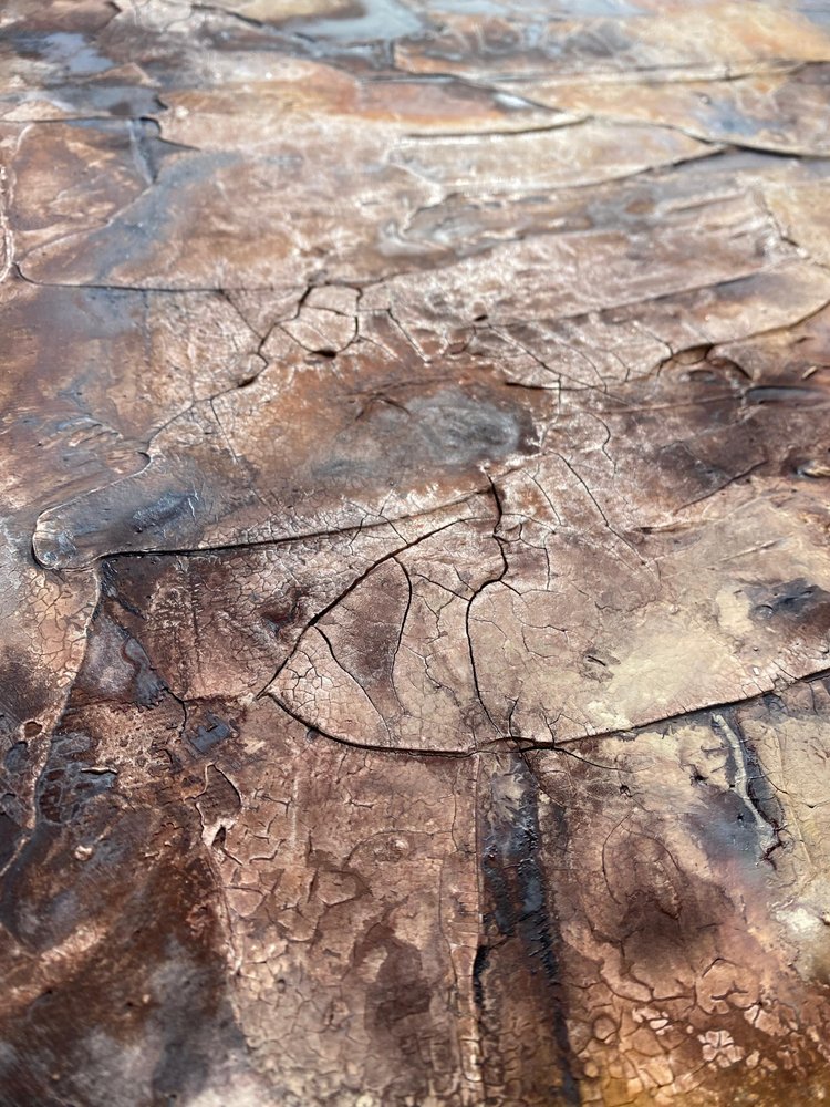 Abstract Cracked Patina by Gabriela Aleksandra Szuba