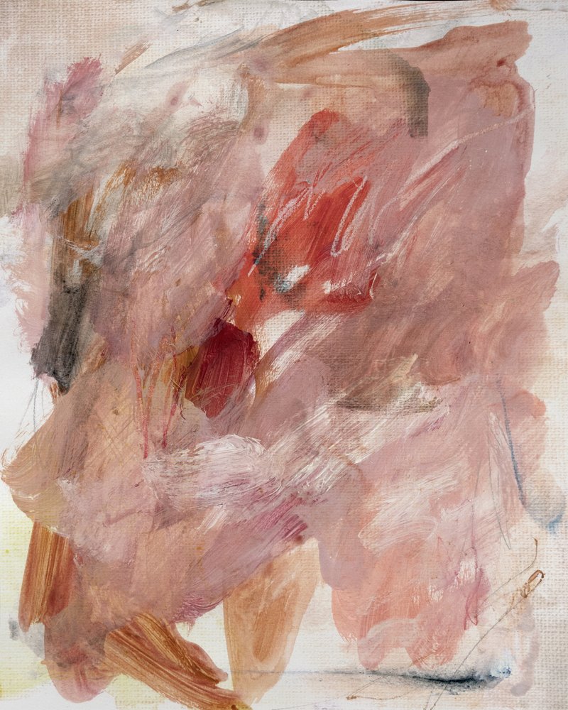 Blushing Abstract Movement by Gemma Bardot