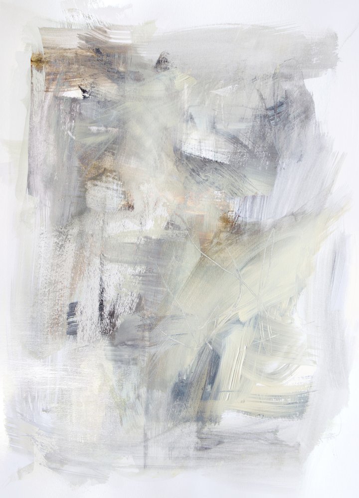 Soft Neutral Abstract by Gemma Bardot