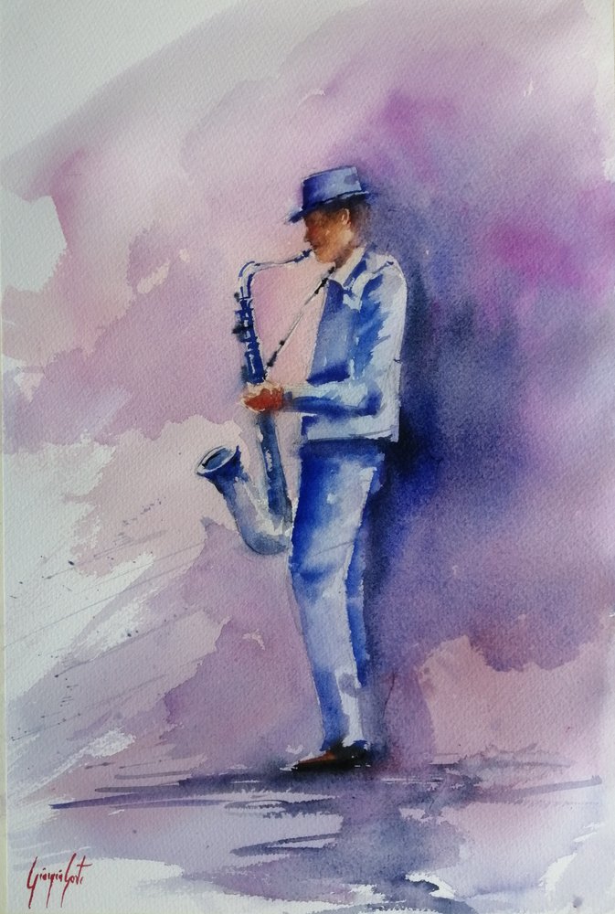 Musician 11 by Giorgio Gosti