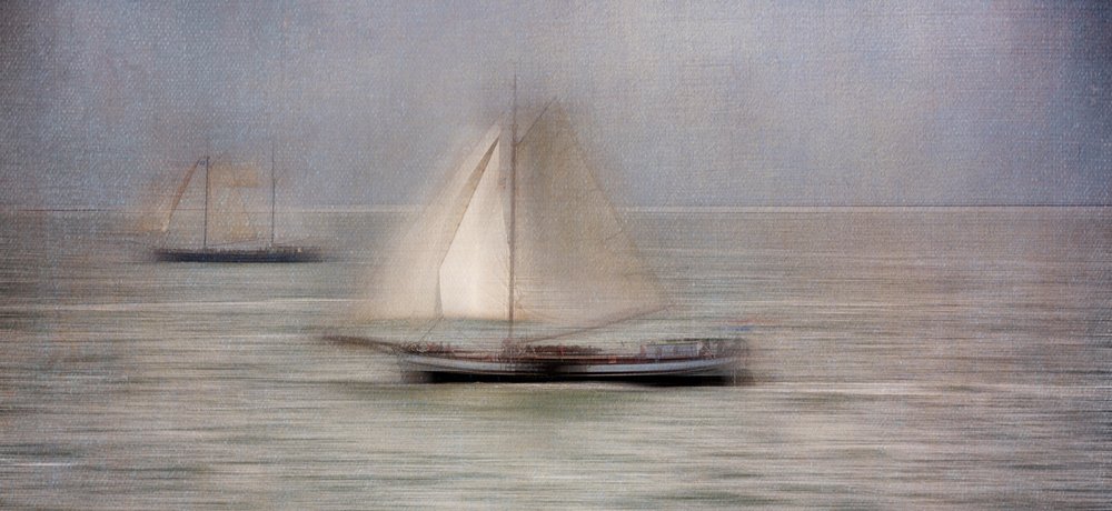 Dreamy Sailing Boats by Greetje van Son