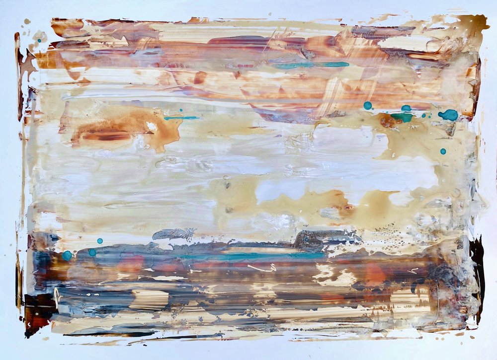 Earthy Abstract Layers by Gustaf Tidholm
