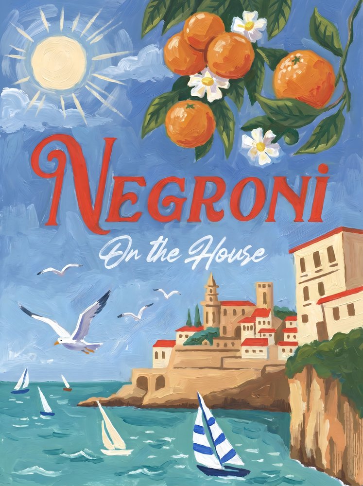 Italian Coastal Negroni by HUGO