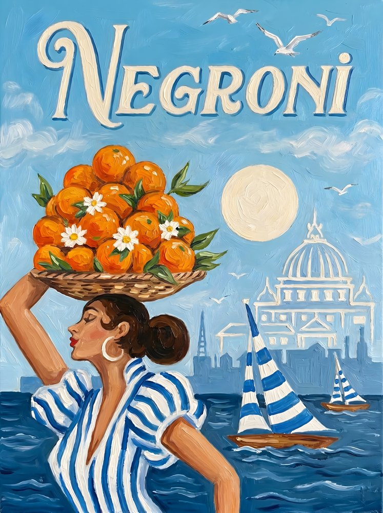 Mediterranean Negroni Summer by HUGO