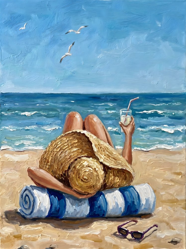 Summer Beach Relaxation by HUGO