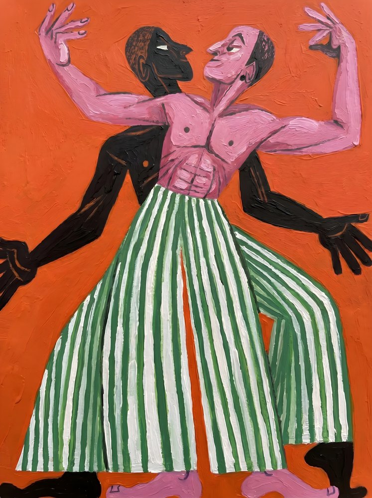 Vibrant Dancing Figures by HUGO