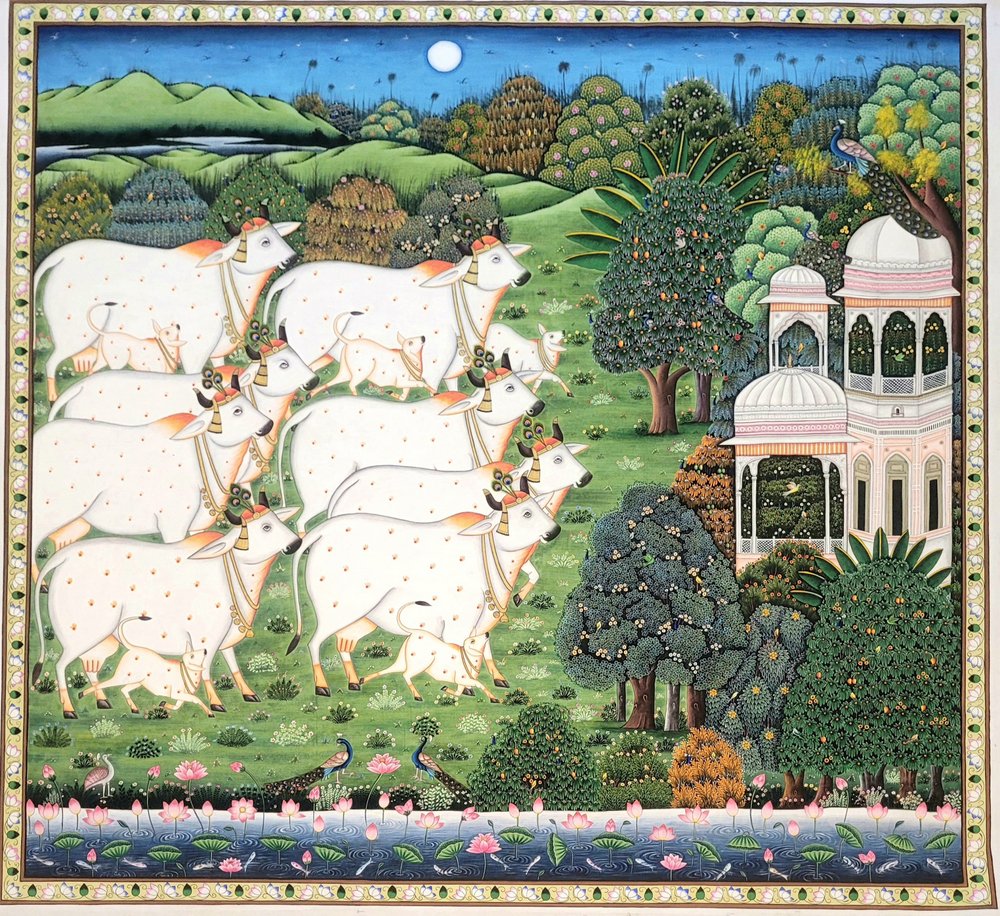 Sacred Cows Moonlit Palace by IMAGINEERS STUDIO