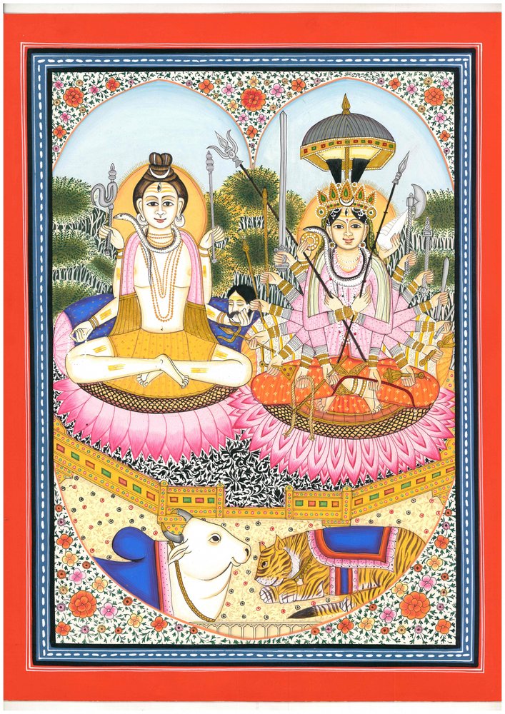 Shiva Parvati Divine Couple by IMAGINEERS STUDIO
