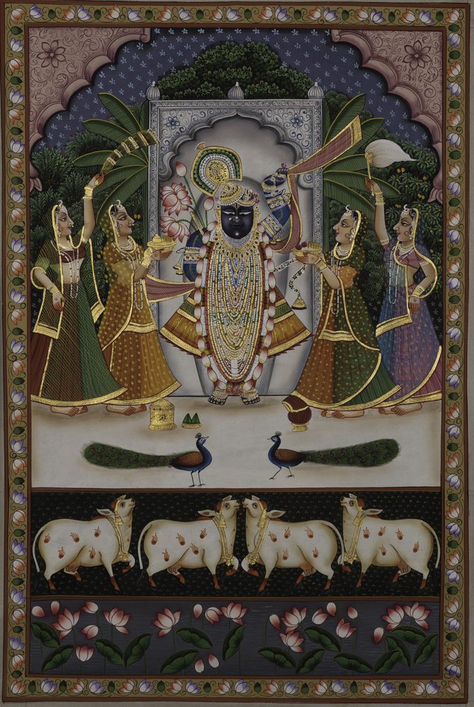 Shreenathji With Gopis by IMAGINEERS STUDIO