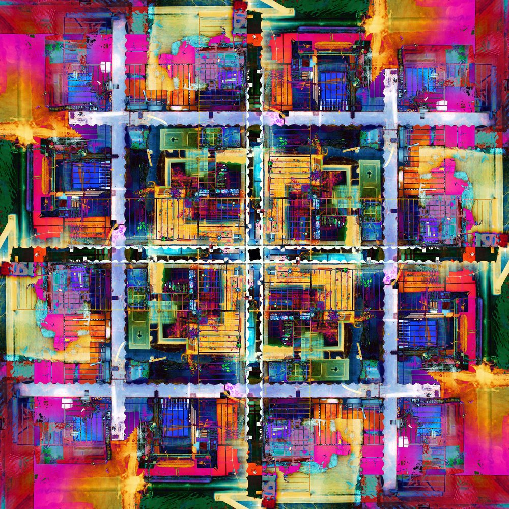 Vibrant City Mosaic by Igor Shrayer