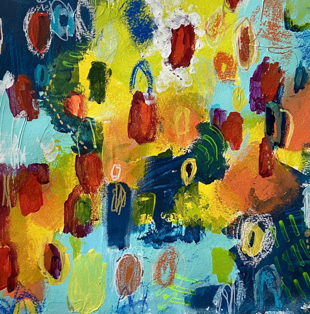 Vibrant Abstract Strokes by Irene Chua