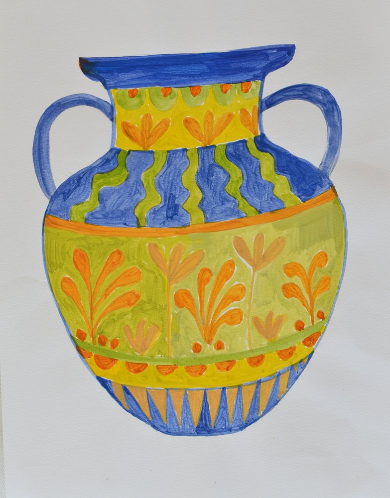 Greek Vase by Iria Fernandez