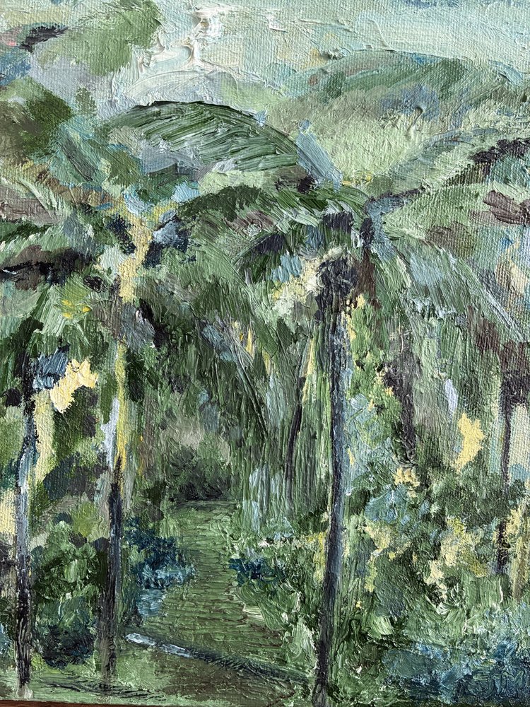 Winding Green Path by JMF FINE ART