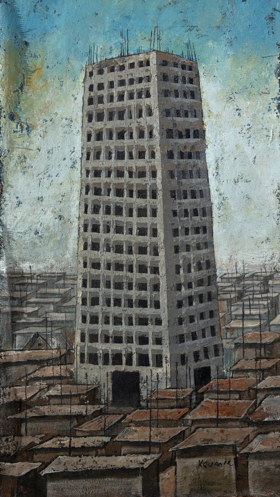 Skyscraper Over Dense City by James Kamande