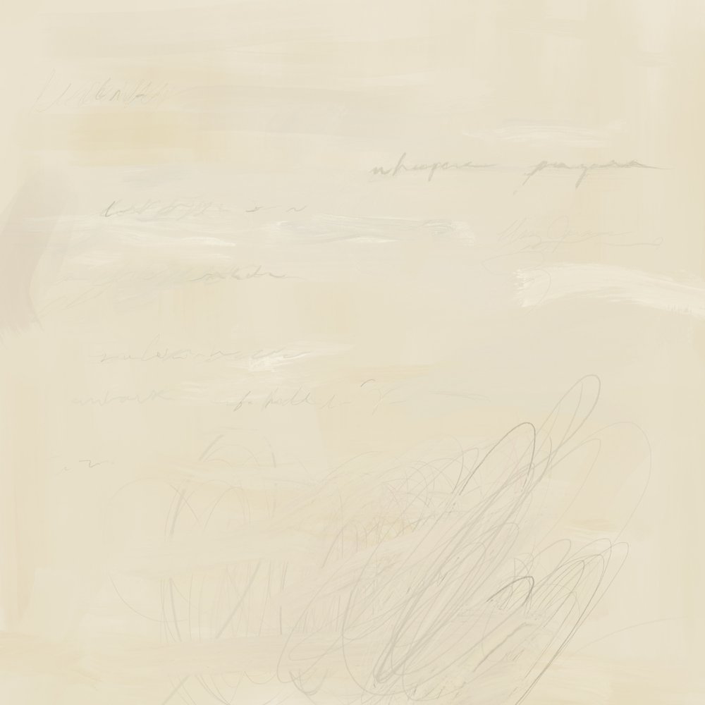 Faded Abstract Writing by James Zamora