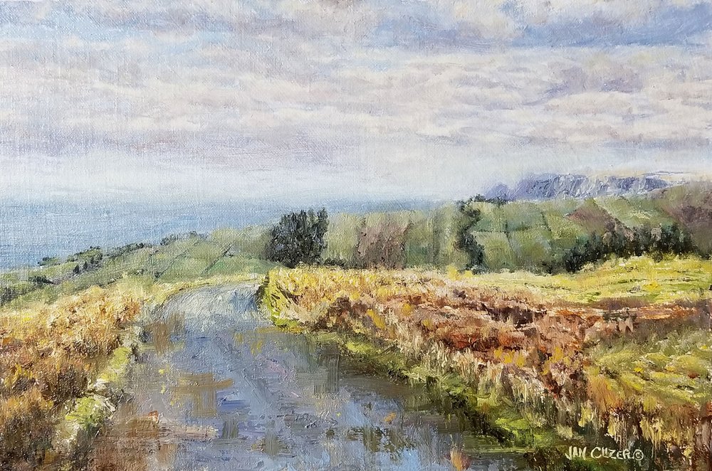 Autumn Coastal Road by Jan Clizer