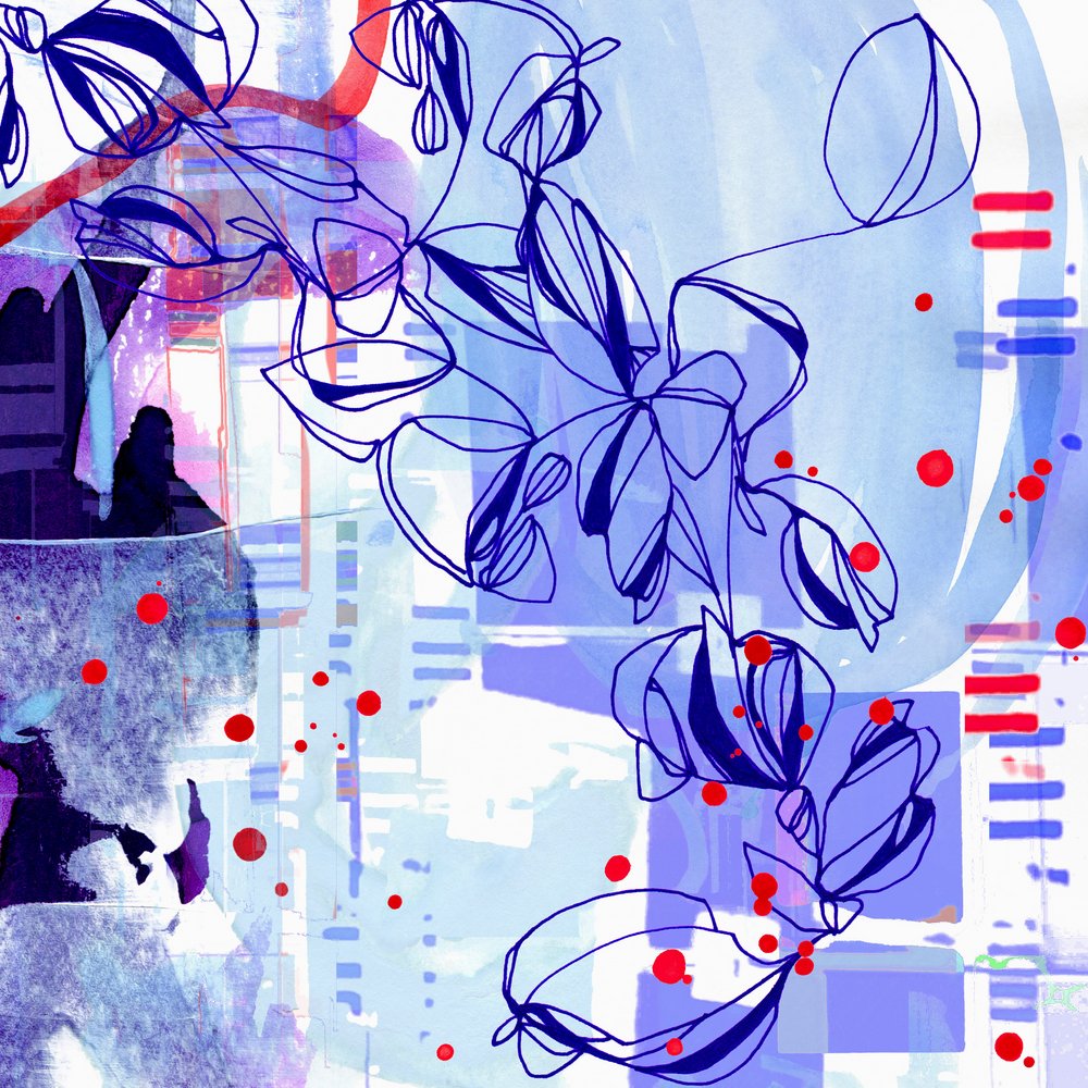 Abstract City Botanicals by Jenja Braun