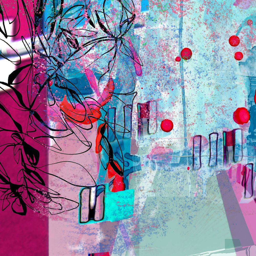 Floral Dreamscape by Jenja Braun