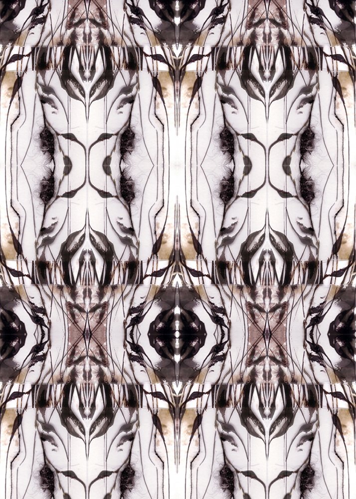 Organic Botanical Pattern by Jenja Braun