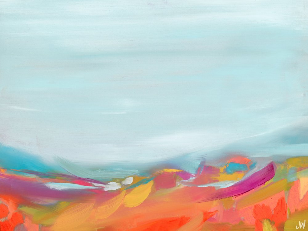 Aqua Sky by Jenny Westenhofer
