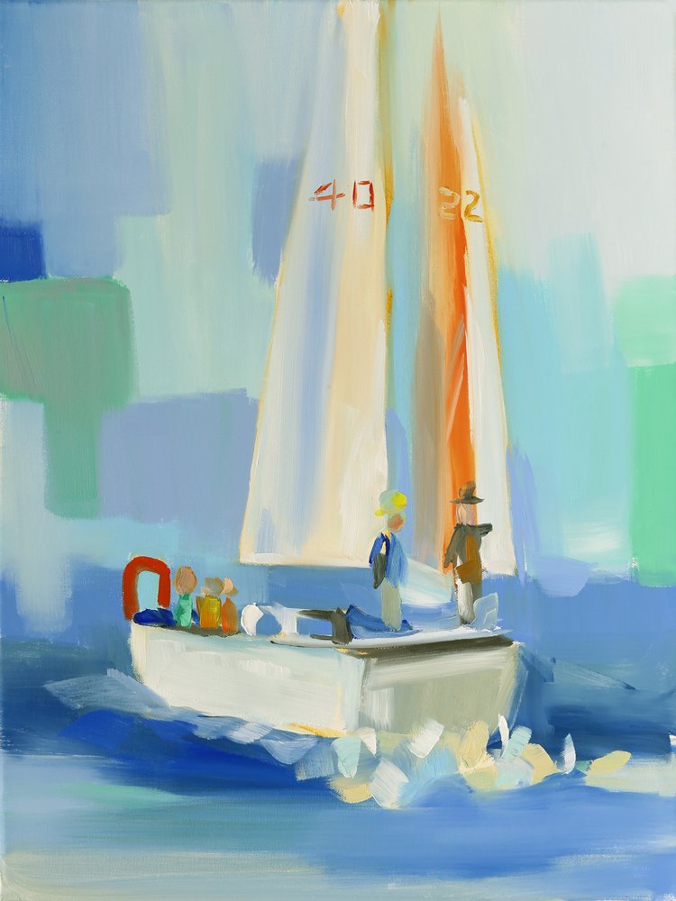 Sailboat by Jenny Westenhofer