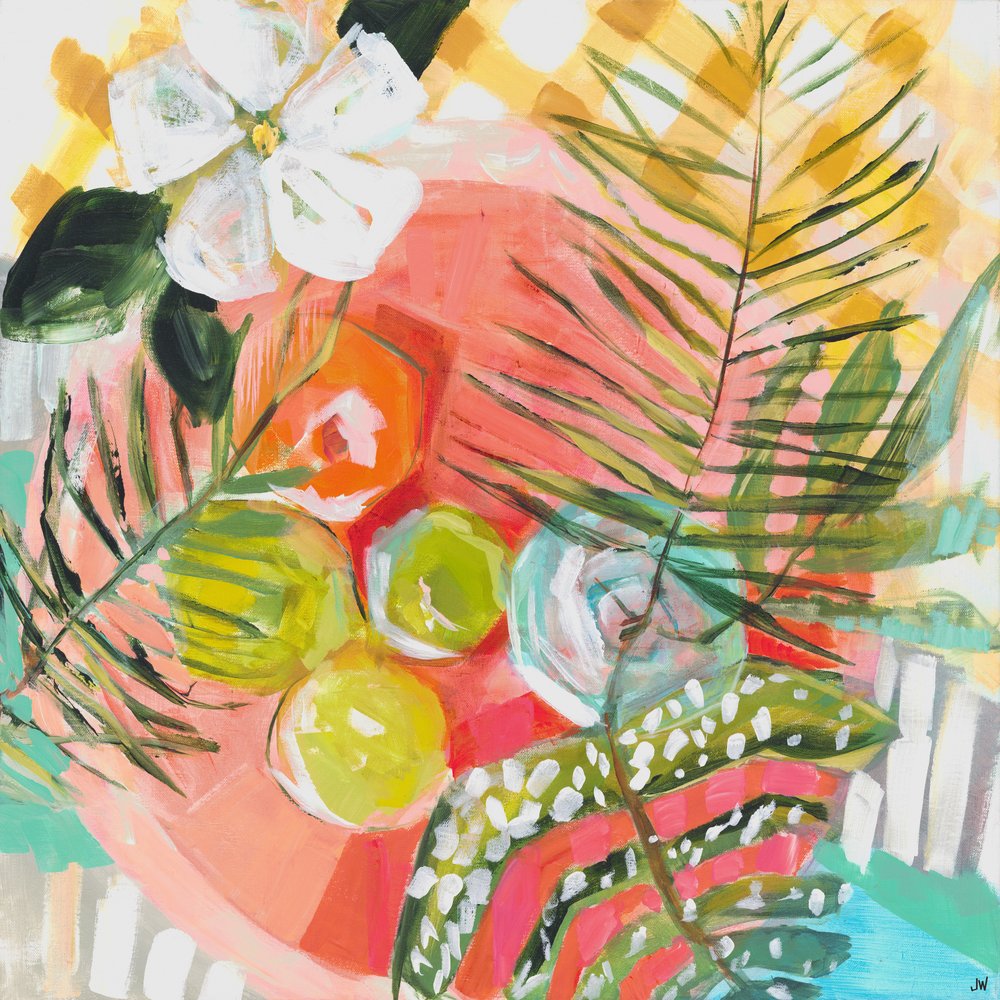 Tropical Tablescape by Jenny Westenhofer